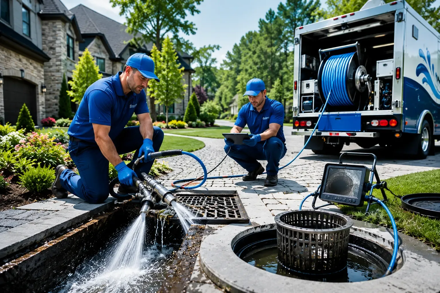 Local outdoor drain cleaning professionals in East Earl, PA