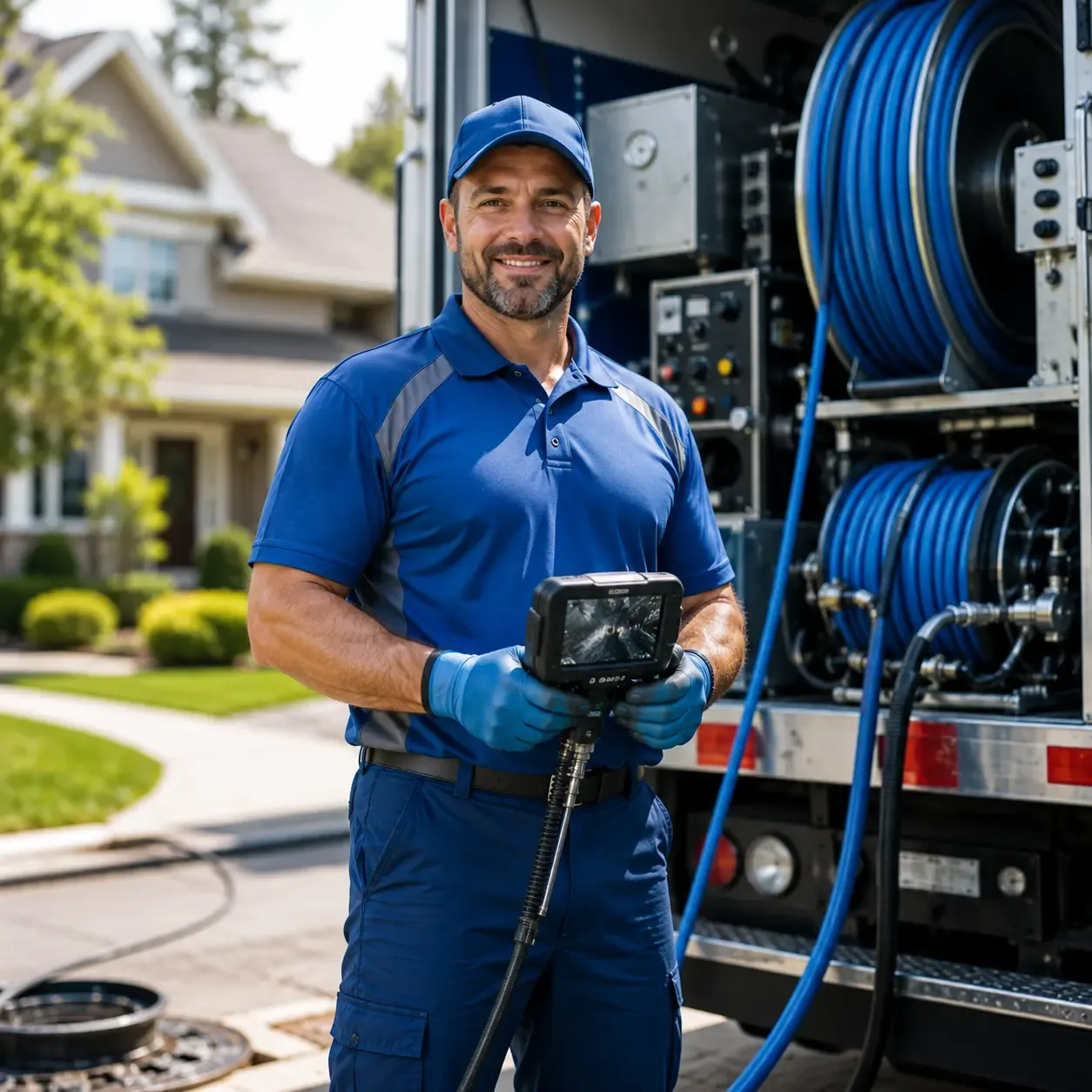 Local outdoor drain cleaning specialists in East Earl, PA